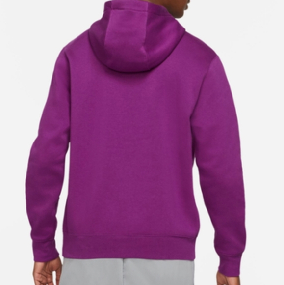 Nike Women's Club Fleece Pullover Hoodie - purple - Picture 7 of 14